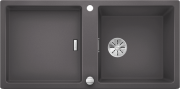 Мойка для кухни Blanco Adon XL 6S 91х48 см SILGRANIT® PuraDur® темная скала 525348