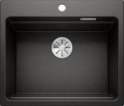 Мийка для кухні Blanco Etagon 6 60х51 см SILGRANIT® PuraDur® чорний 525890