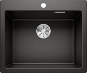 Мойка для кухни Blanco Pleon 61,5х51 см SILGRANIT® PuraDur® черный 525953
