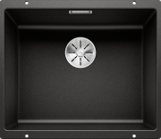 Мийка для кухні Blanco Subline 500-U 53х46 см SILGRANIT® PuraDur® чорний 525995
