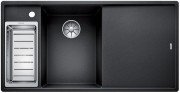 Мийка для кухні Blanco Axia III 6S 100х51 см SILGRANIT® PuraDur® чорний 525848