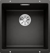 Мойка для кухни Blanco Subline 400-U 43х46 см SILGRANIT® PuraDur® черный 525990