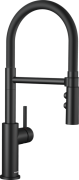Смеситель для кухни Blanco Catris-S Flexo однорычажный с выдвижной лейкой черный матовый 525793