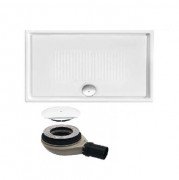 Душовий піддон Hatria LIF H3 140х70 см кераміка білий з сифоном PCY1ZW01