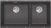 Мийка для кухні Blanco Subline 480/320-U 85.5х46 см SILGRANIT® PuraDur® чорний 525993