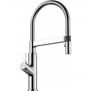 Змішувач для кухні Blanco Solenta-S Senso сенсорний одноважільний з висувною лійкою хром 523126