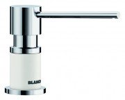 Дозатор для жидкого мыла Blanco Lato белый/хром 525814