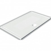 Душовий піддон Hatria LIF H3 Alchemy 120х80 см кераміка білий матовий A0Y1ZX25