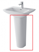 П'єдестал для раковини TOTO MH кераміка білий LW10037G