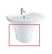 Полуп'едістал для раковини TOTO Le Blanc кераміка білий PT942HFK