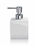 Дозатор для рідкого мила Decor Walther DW 525 настільний фарфор білий / хром DCW-DW525