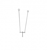 Крепление Hatria Sculture для установки раковин на пъедистал хром Y0AK01