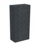 Пенал для ванной Hatria подвесной SX 36х79 см ДСП антрацит Y3A3GG