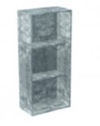 Стелаж для ванної кімнати Hatria підвісний 36 см ДСП цемент 