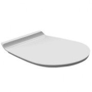 Сидіння з кришкою для унітазу Simas Vignoni терморезина білий VI 003