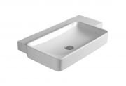 Раковина для ванной Simas Flow подвесная 88,5х50 см фаянс белый FL 02