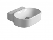 Раковина для ванной Simas Flow подвесная 52х42 см фаянс белый FL 17