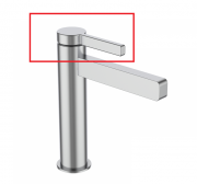 Ручка смесителя для раковины GRB Axis латунь нержавеющая сталь 00010073