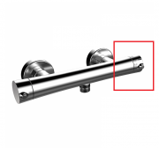 Ручка температури термостата GRB Time для душа латунь хром 00010024