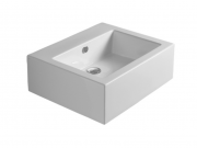 Раковина для ванної Simas Frozen підвісна/накладна 60х50 см фаянс білий FZ 10