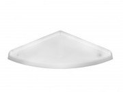 Полочка под раковину Simas Arcade угловая 54х54 см керамика белый AR 894