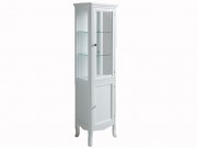 Пенал для ванної Simas Arcade з вітриною 48х36 см МДФ білий лак ARMV1