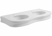 Раковина для ванної Simas Lante підвісна/накладна 120х54 см фаянс білий LA12