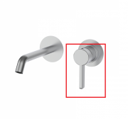 Ручка для встраиваемого смесителя GRB Axis латунь нержавеющая сталь 00010173