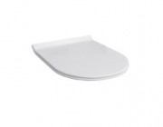 Сиденье с крышкой для унитаза Hatria Fusion с микролифтом белый Y1V1