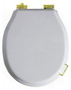 Сидіння з кришкою для унітазу Simas Lante поліестер білий LA 003