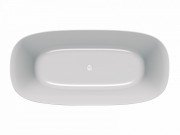 Ванна Kolpa San Blanche-FS зі штучного каменю Kerrock 180x85 см овальна білий 561090