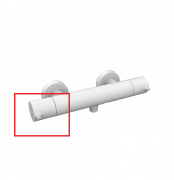 Рычаг потока смесителя для  душа GRB Time латунь белый 00110021