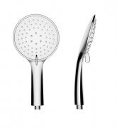 Душова лійка GRB Hidromasaje з трьома режимами латунь хром 05010013