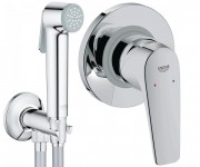 Гігієнічний душ зі змішувачем Grohe BauFlow хром 121646