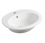 Раковина для ванної Simas Desmo врізна 53,5х45 см фаянс білий S 52