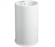 Раковина для ванної Simas Top Lavabi підлоги Ø 46 см фаянс білий GTE