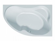 Ванна акрилова кутова асиметрична вбудована Kolpa-San Lulu l 170x110 см білий 741420