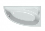 Ванна акрилова кутова асиметрична вбудована Kolpa-San Calando L 160х90 см білий 570780
