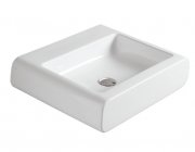 Раковина для ванной Simas OH накладная/подвесная 60х50 см фаянс белый OH 10
