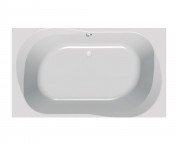 Ванна акрилова вбудована прямокутна Kolpa-San Adam & Eva 195х125 см білий 593200