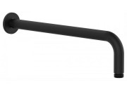 Кронштейн для душової системи GRB Hidromasaje Curved Arm настінний чорний 05025012
