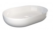 Раковина для ванной Ponsi Musa накладная 60х41,6 см керамика белый глянец BL CER L MUSA 0002