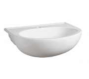 Раковина для ванної Simas Uni полувстраіваемие 56,5х44 см фаянс білий S 58