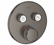 Термостат для душу прихованого монтажу Grohe Grohtherm SmartControl графіт темний матовий 29119AL0