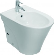 Біде підлогове TOTO Avante з переливом керамика білий BW824J