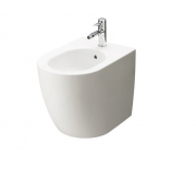 Биде напольное TOTO NC с переливом керамика белый BW761B