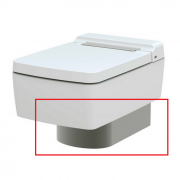 Декоративная панель для подвесного унитаза TOTO SG металлическая хром 7EE0007