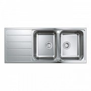Мойка для кухни Grohe K500 116х50 см нержавеющая сталь матовая 31588SD1