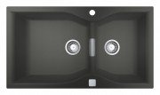 Мойка для кухни Grohe K700 90х50 см кварцевый композит серый гранит 31658AT0