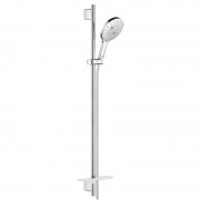 Душевой гарнитур со штангой Grohe Rainshower Smartactive 150 3 типа струи хром 26593000